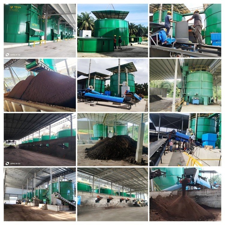 Composting Tower Projects in Malaysia Farms