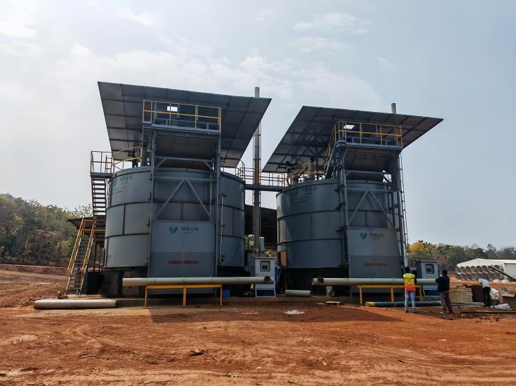 Aerobic fermentation tank solution for Manure treatment