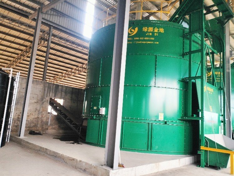 JinDi composting tower for Manure to Fertilizer Solution