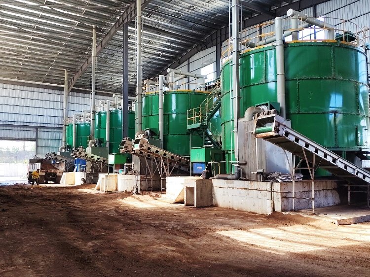 JinDi composting tanks in Malaysia