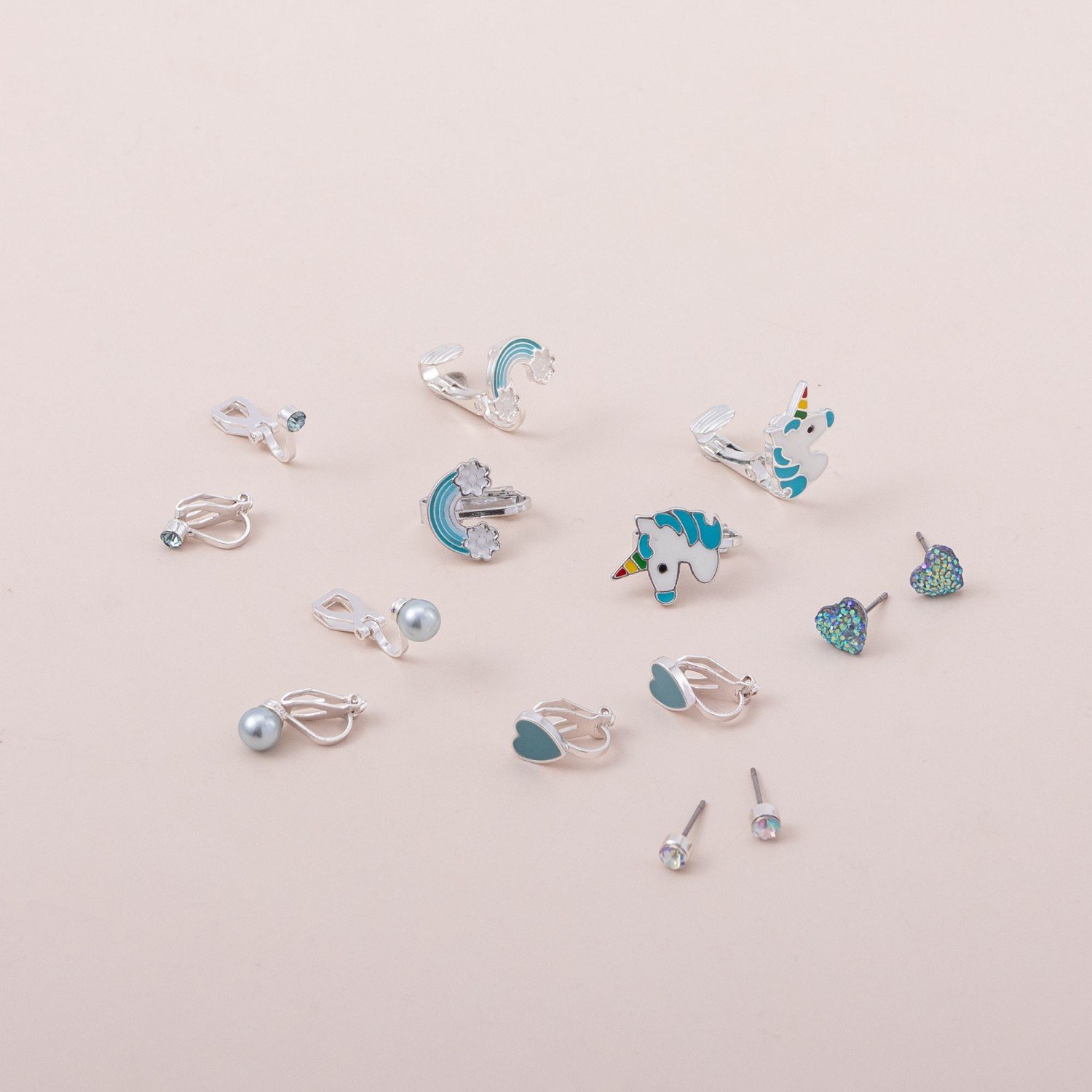 Kids Clip Earrings 7pack (15)