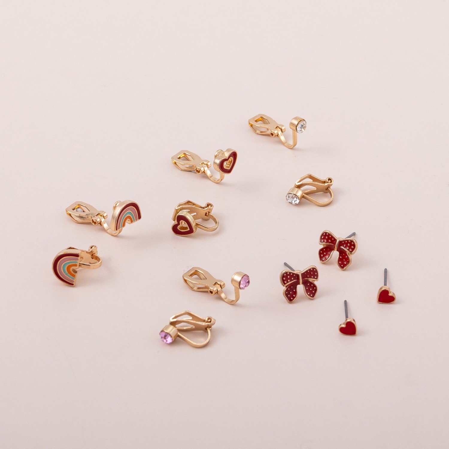 Kids Clip Earrings 6pack (16)