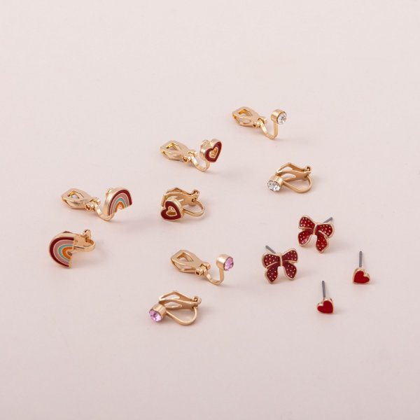 Kids Clip Earrings 6pack