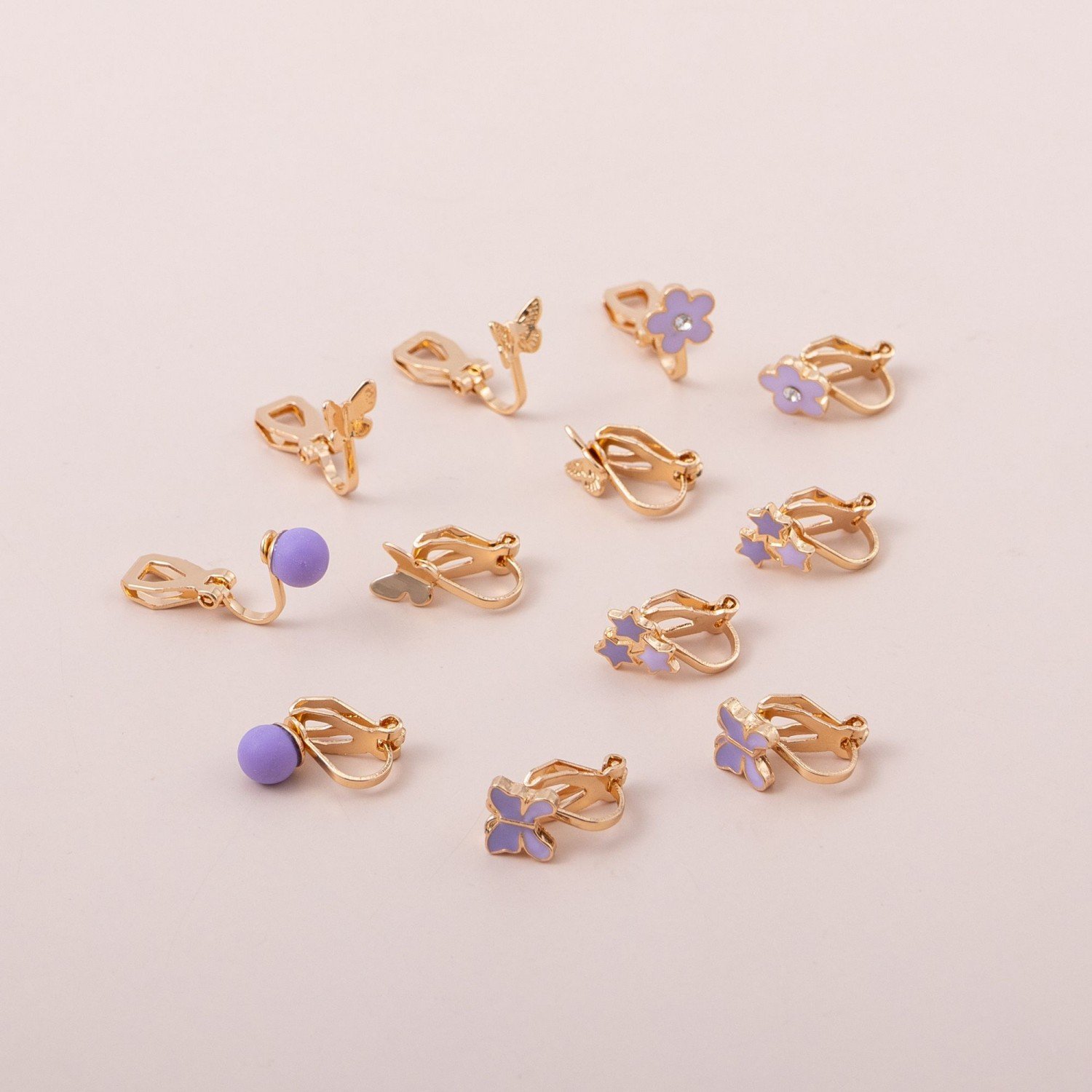 Kids Clip Earrings 6pack (11)