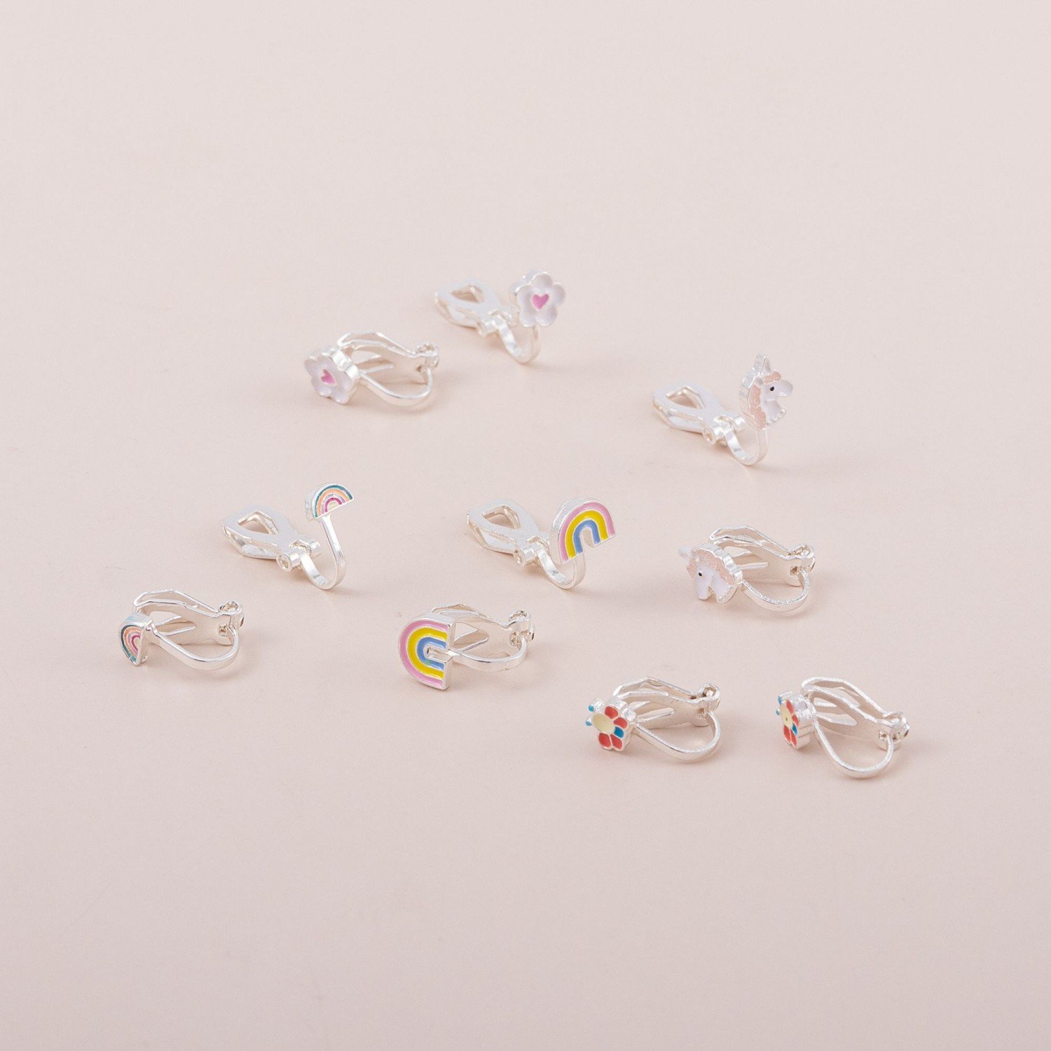 Kids Clip Earrings 5pack (9)