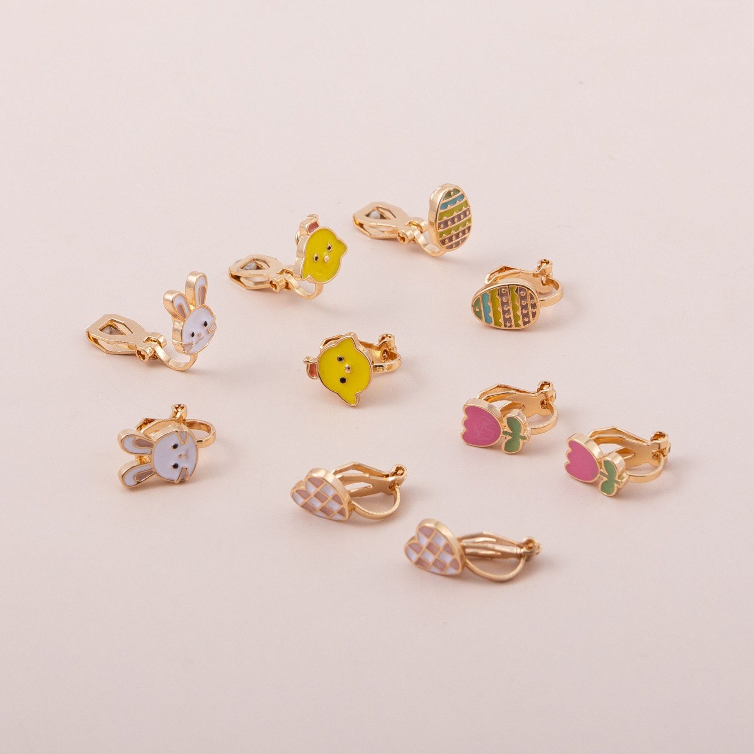 Kids Clip Earrings 5pack (12)