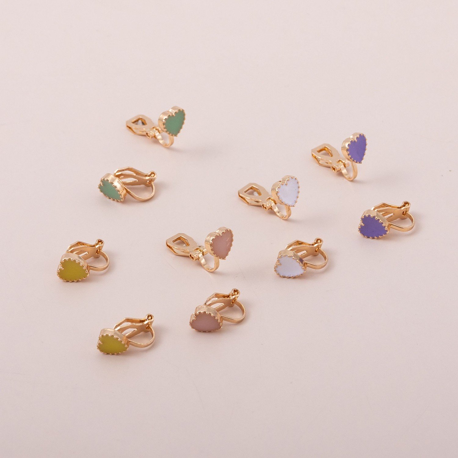 Kids Clip Earrings 5pack