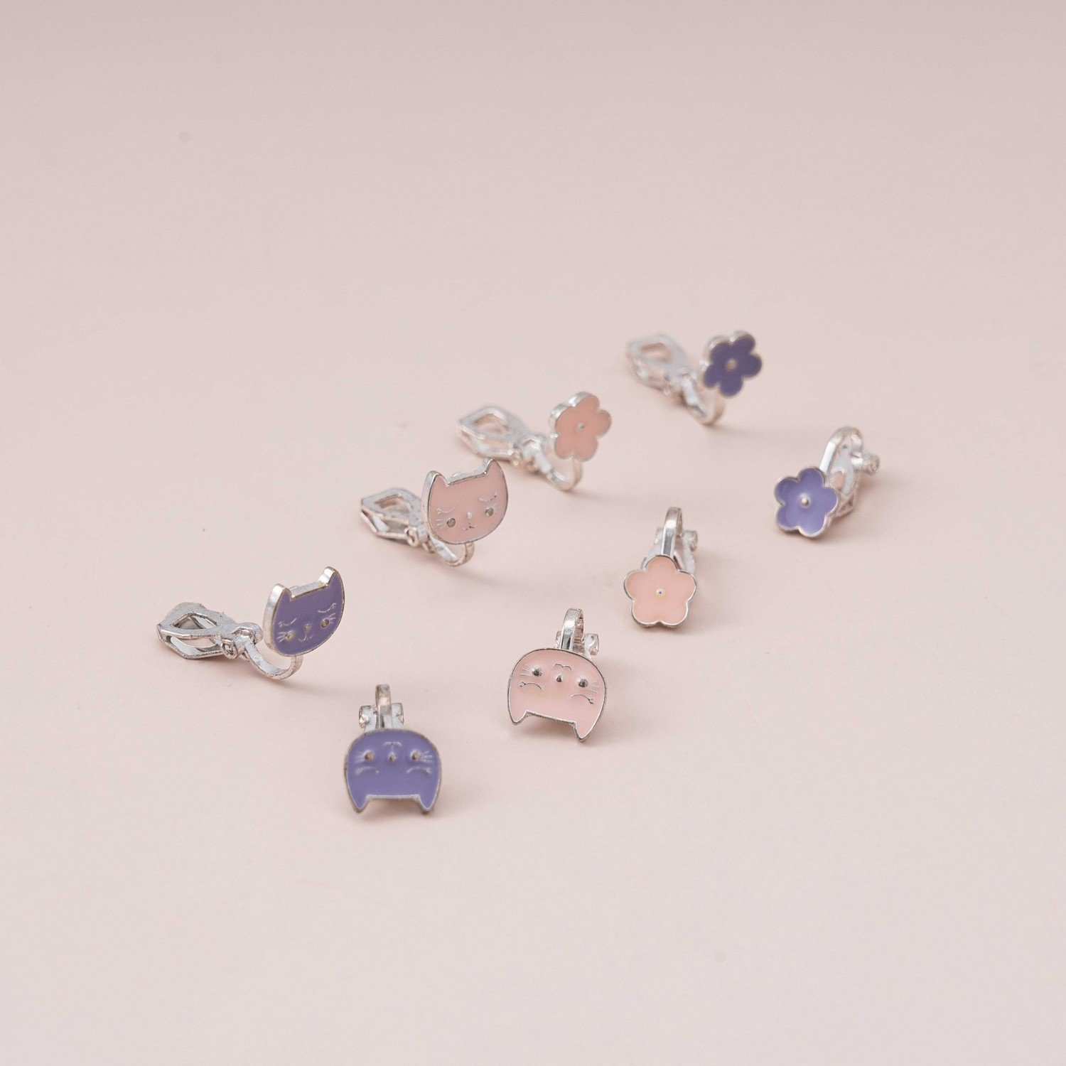 Kids Clip Earrings 4pack (6)