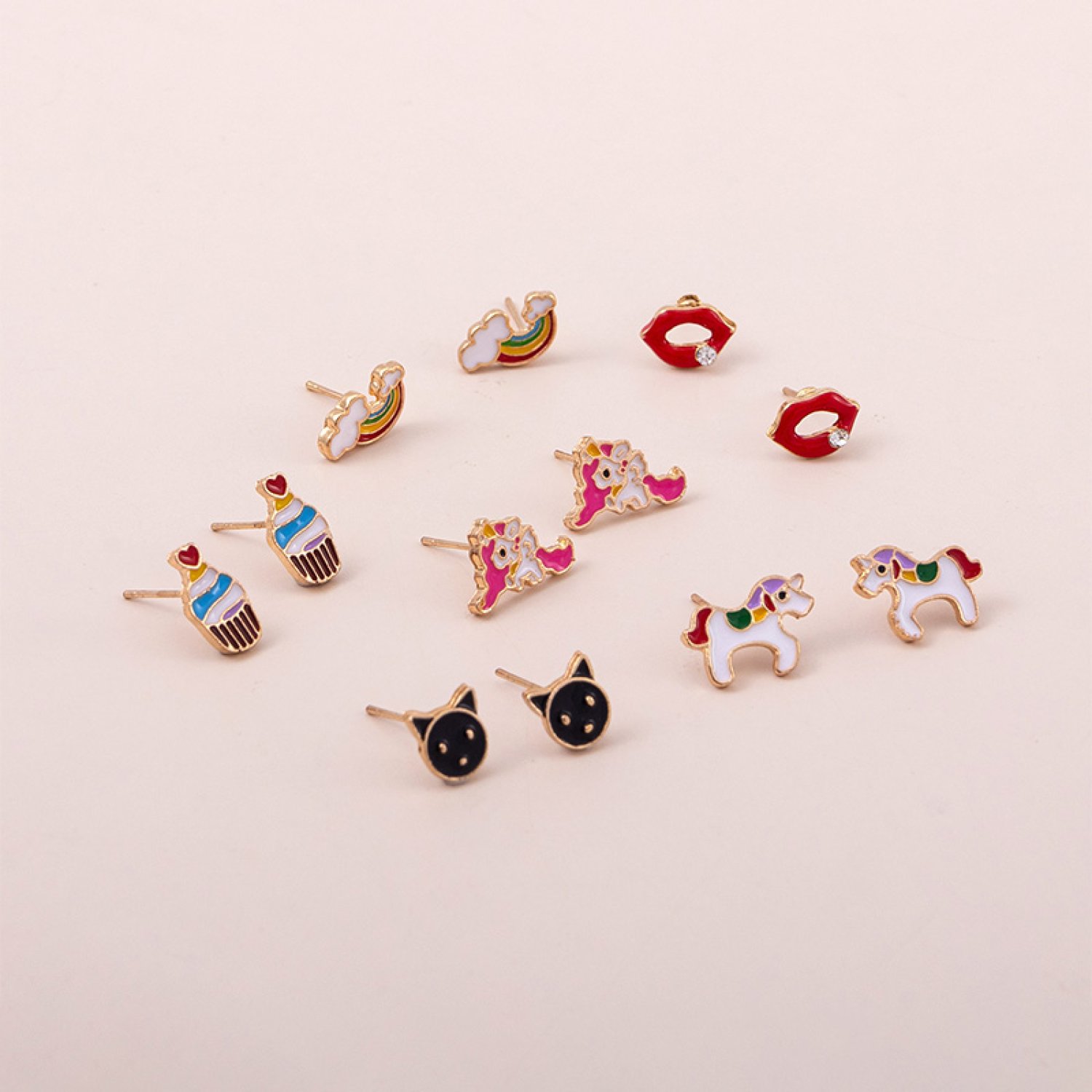 1_0004_Kids Stud Earrings 6Pack (18)
