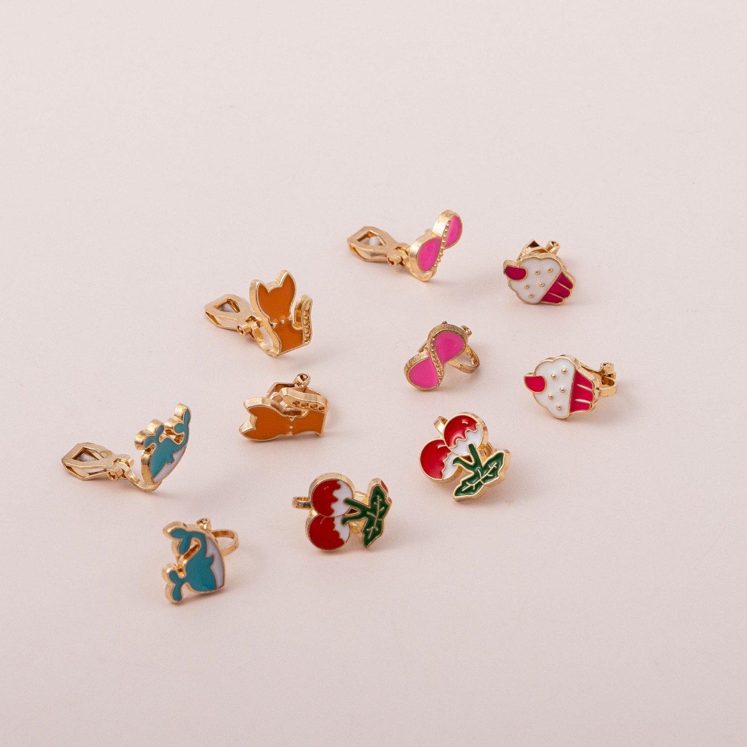 Kids Clip Earrings 5pack (2)