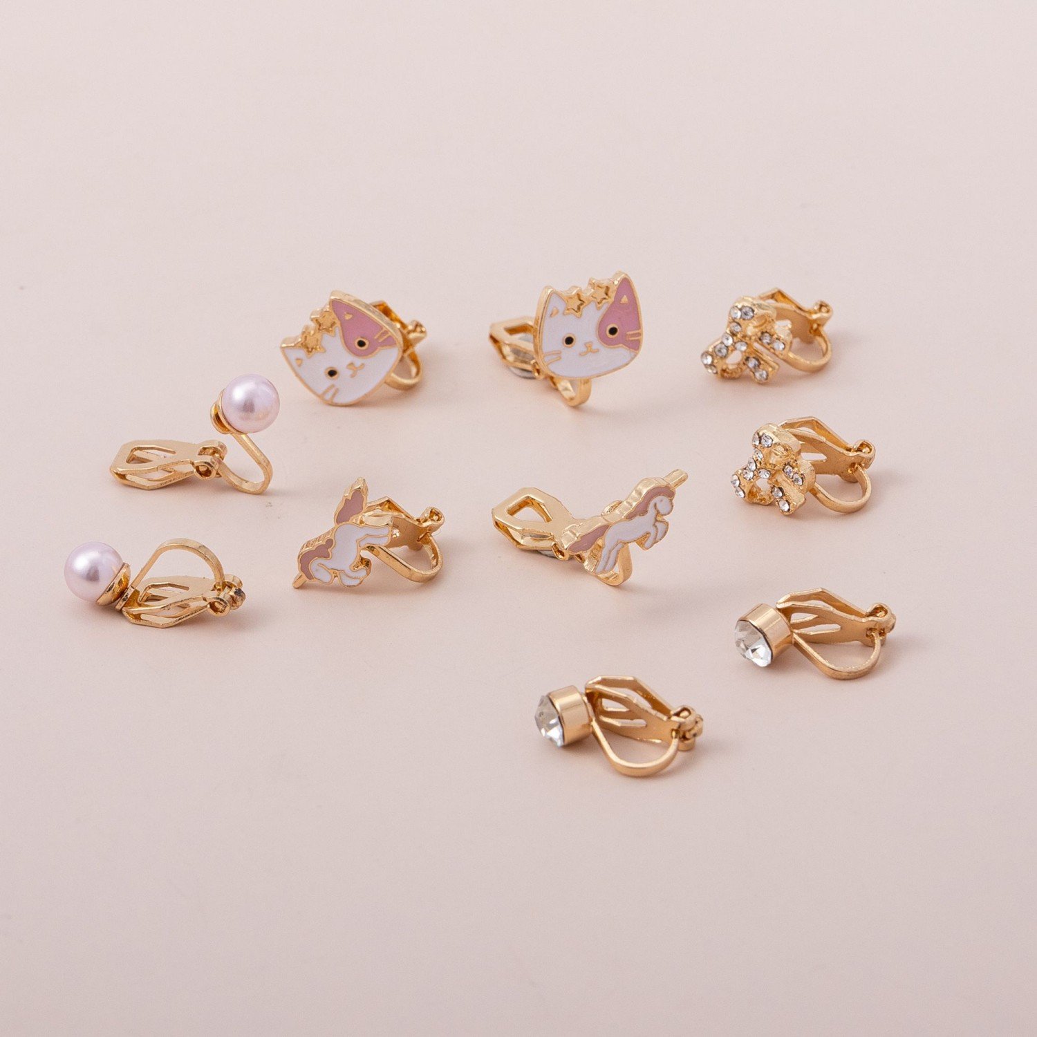 Kids Clip Earrings 5pack (8)