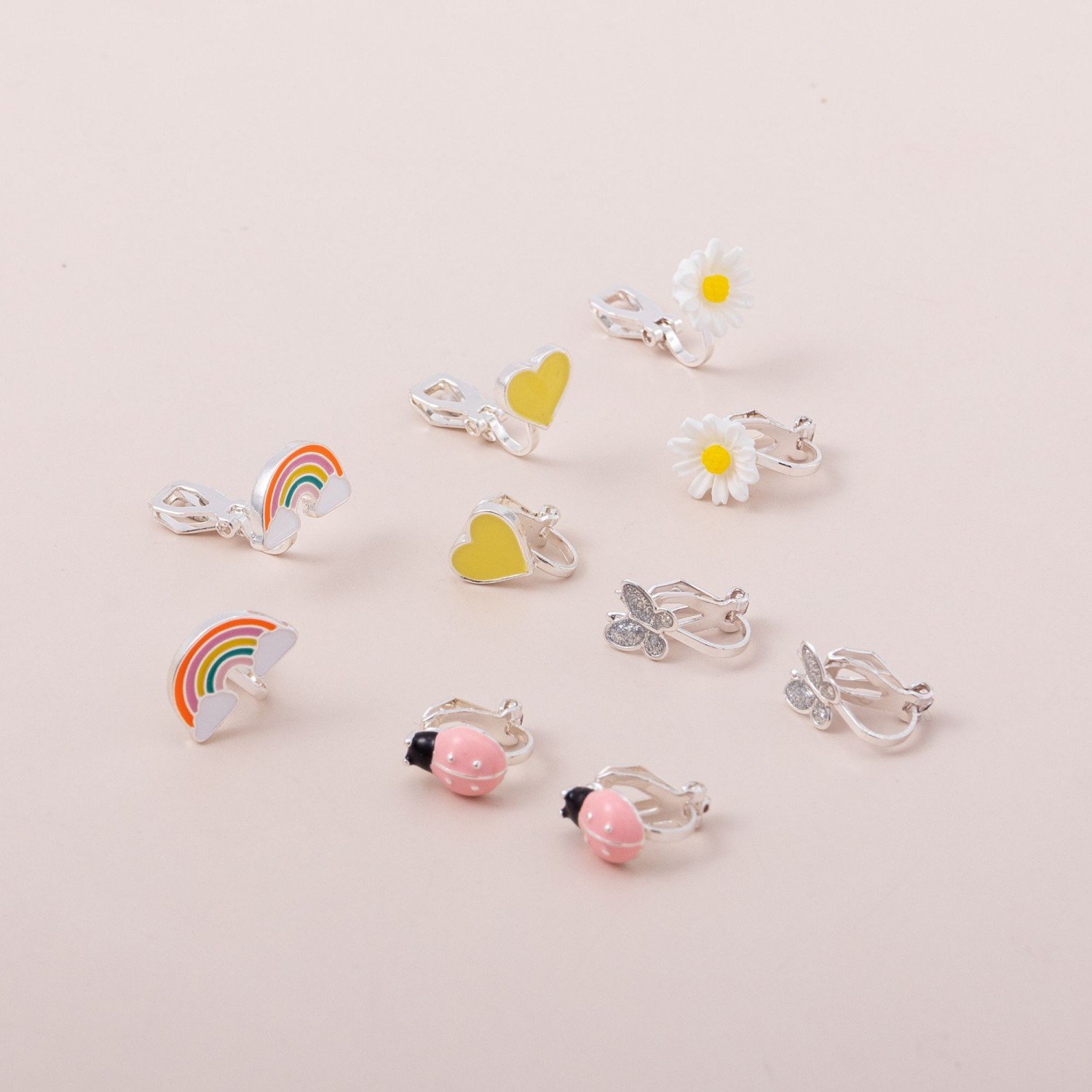 Kids Clip Earrings 5pack (1)