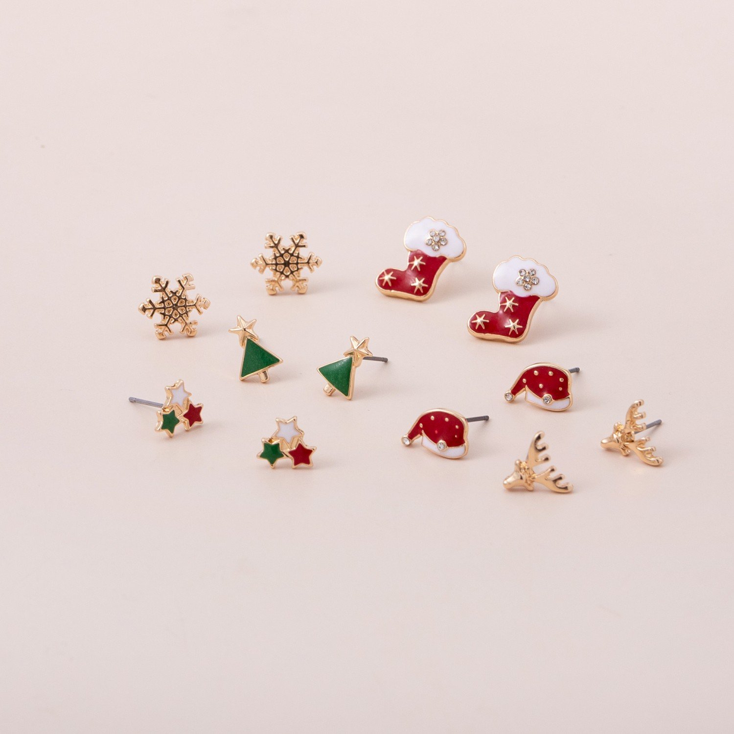 Christmas Earring 6Pack (1)