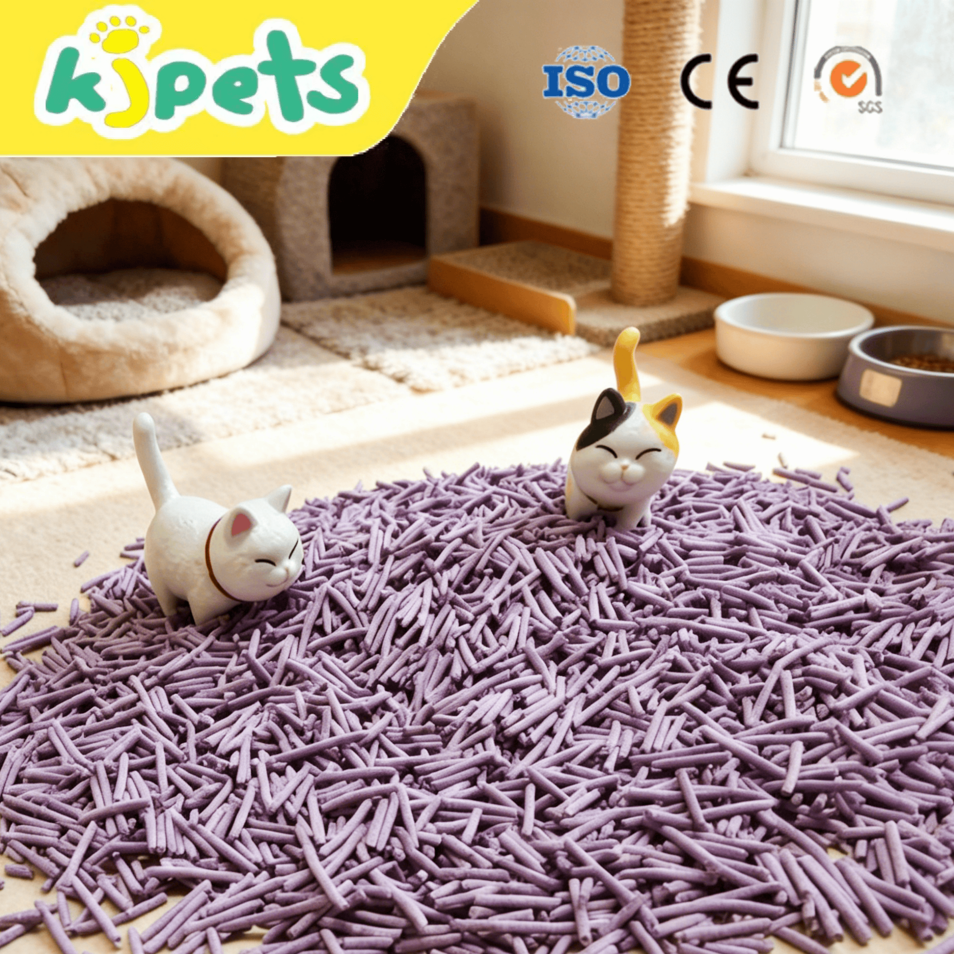 Lavender Scent Tofu Cat Litter