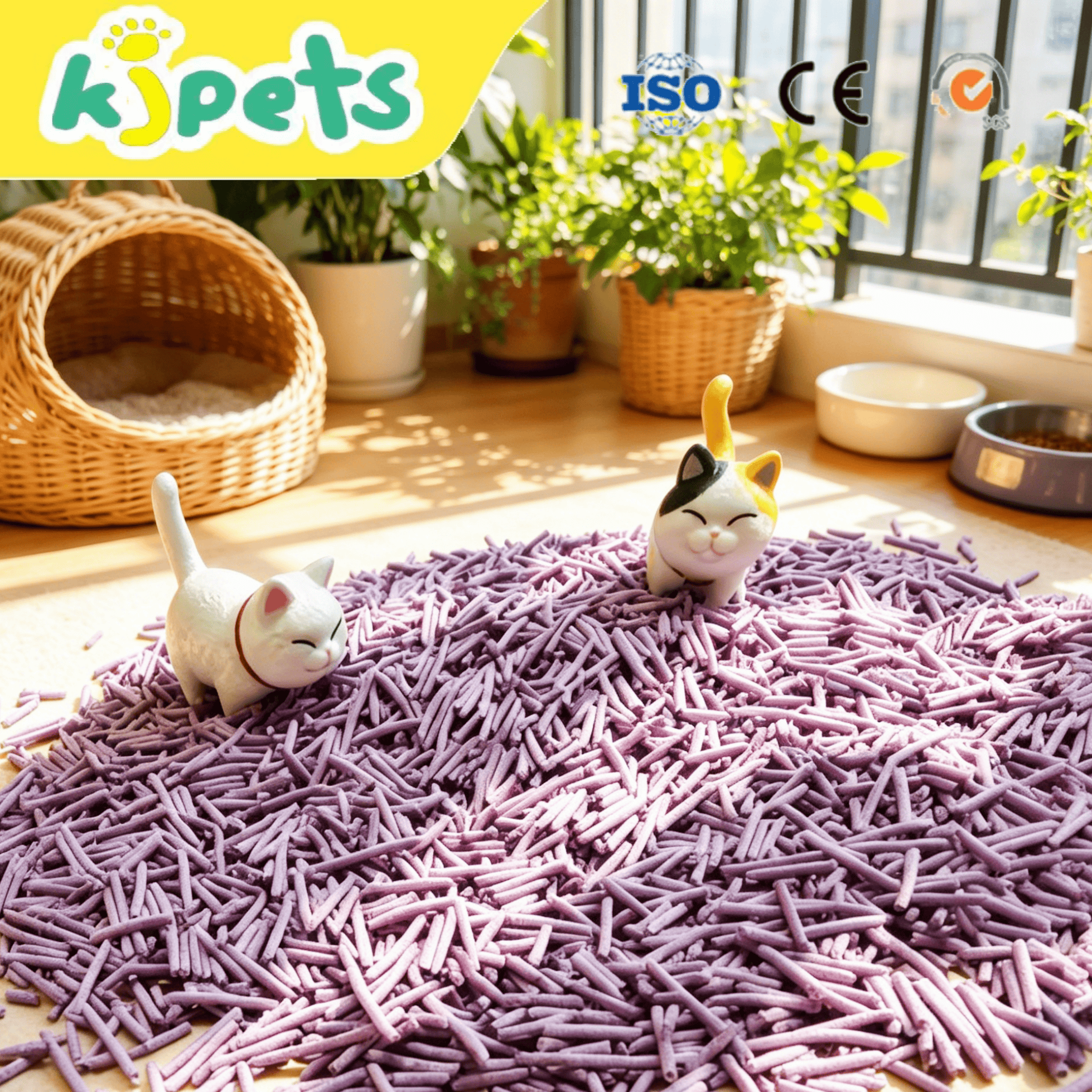 Lavender Scent Tofu Cat Litter