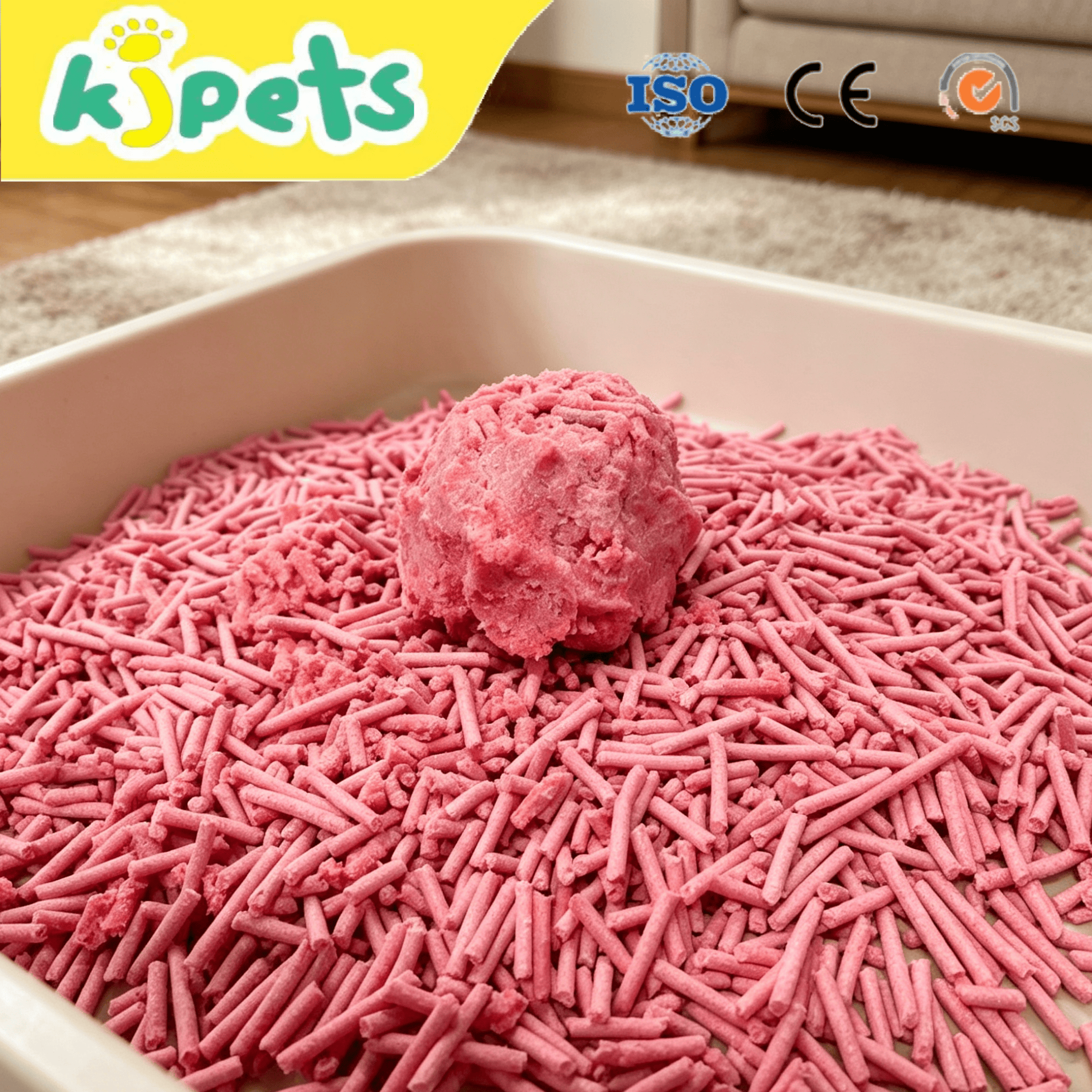 Peach Scent Tofu Cat Litter