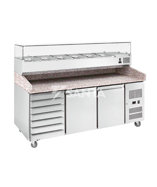 Counter Ventilated Pizza Counter