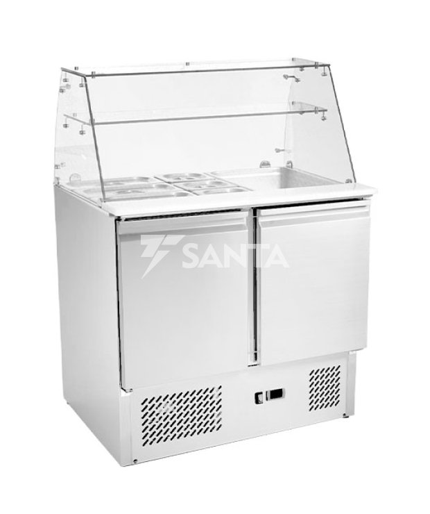 Saladette Ventilated Cooling