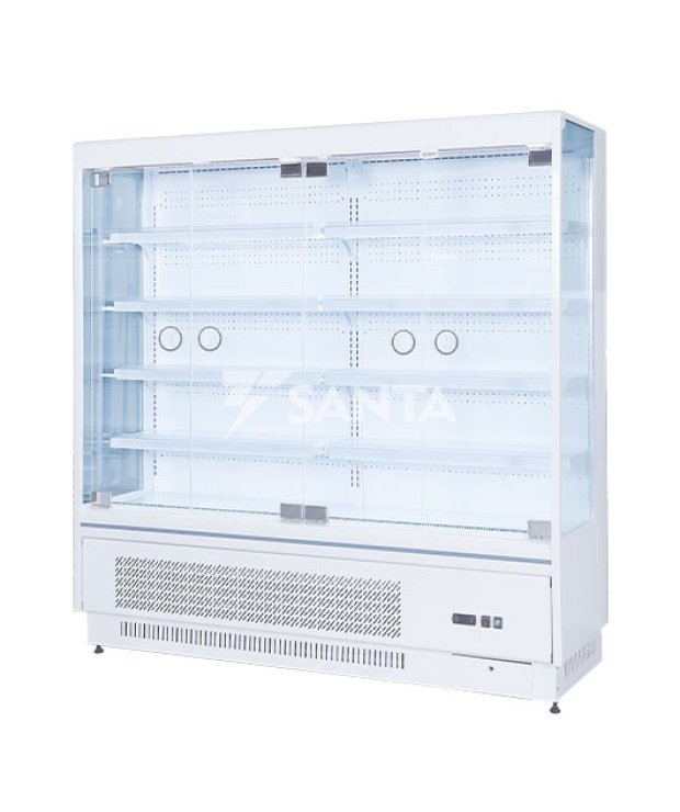 Multideck-Plug In 787mm Depth With Single Tempered Glass Door