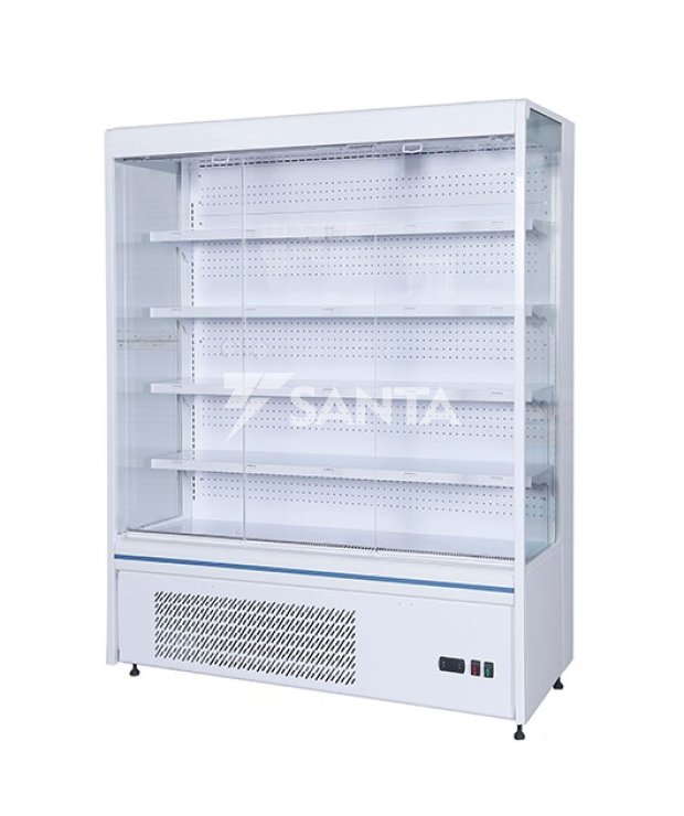 Multideck-Plug In 660mm Depth With Single Tempered Glass Door