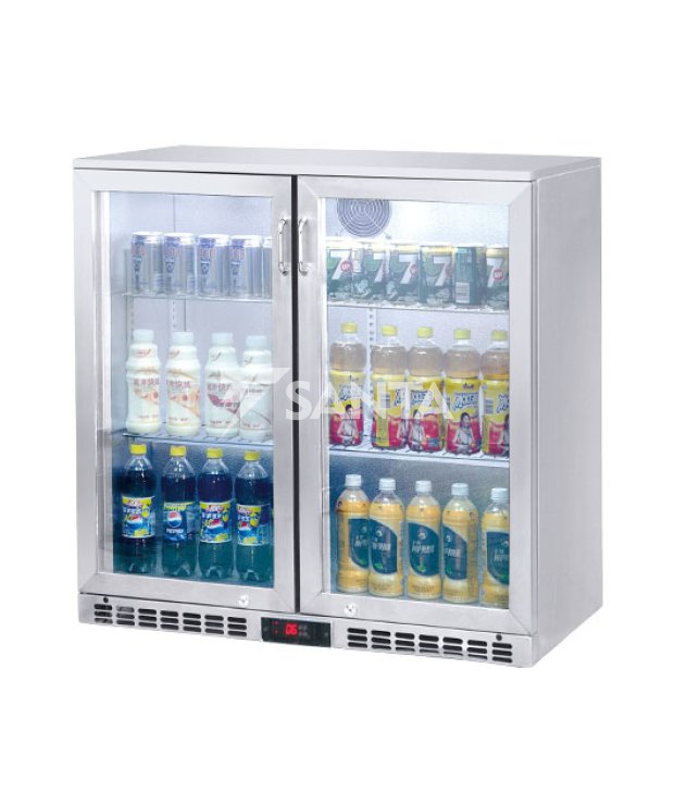 Backbar Fan Cooling with Stainless Steel Body