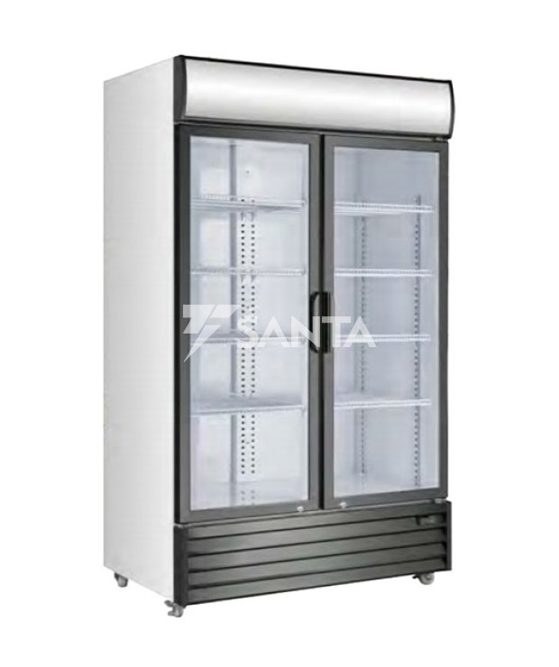 Beverage Cooler Ventialed Freezing