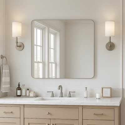 WALL MIRROR WITH FRAME WM-105(1)