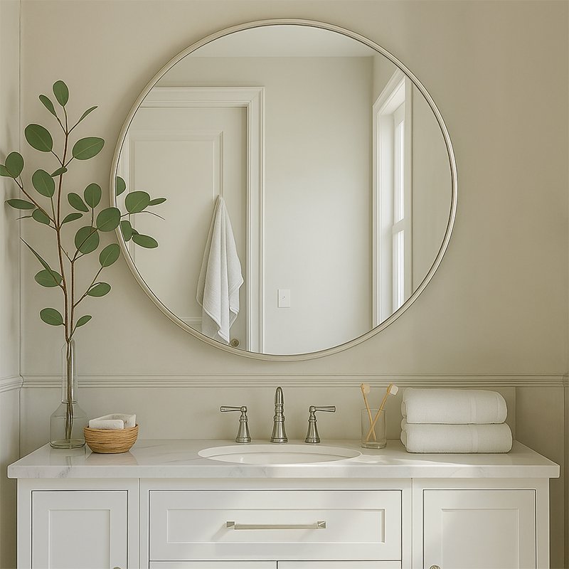 WALL MIRROR WITH FRAME WM-108(1)