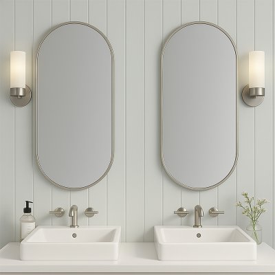 WALL MIRROR WITH FRAME WS-109
