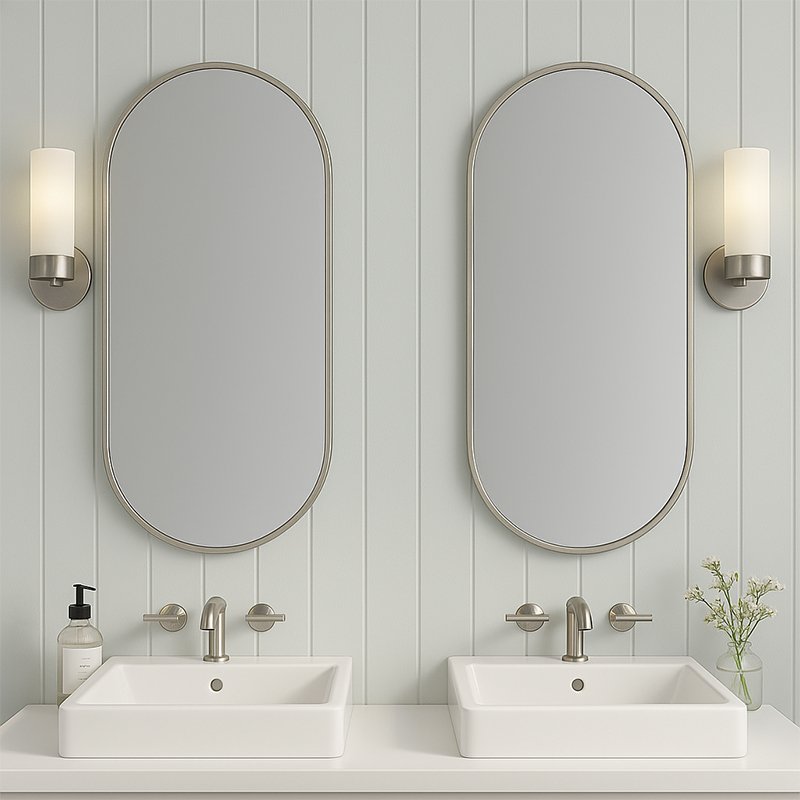WALL MIRROR WITH FRAME WS-109