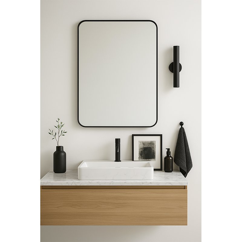 WALL MIRROR WITH FRAME WM-106(4)