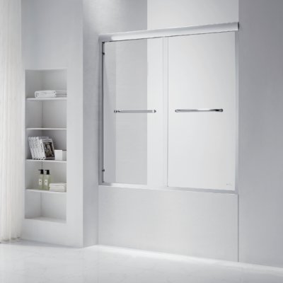 FRAMED DOUBLE SLIDING SHOWER ROOM