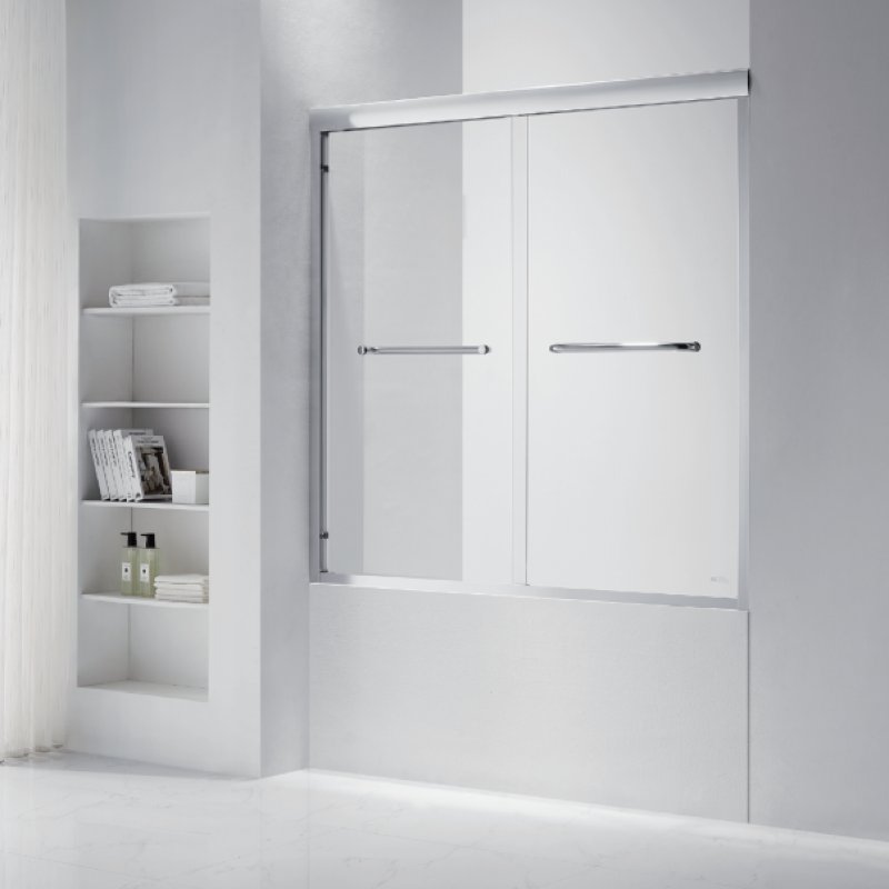 FRAMED DOUBLE SLIDING SHOWER ROOM