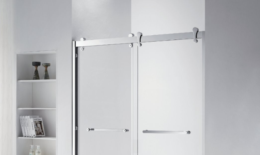 FRAMED DOUBLE SLIDING SHOWER ROOM