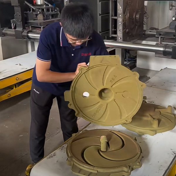 Shell mold casting