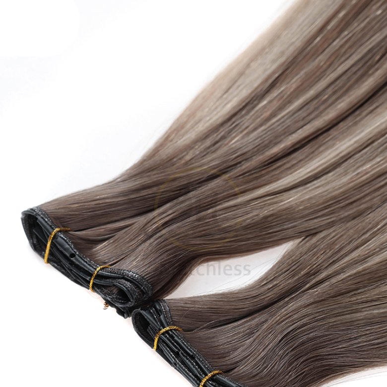 Double Sided PU with Hole Machine Weft