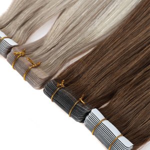 factory-direct white tape in hair extensions for OEM