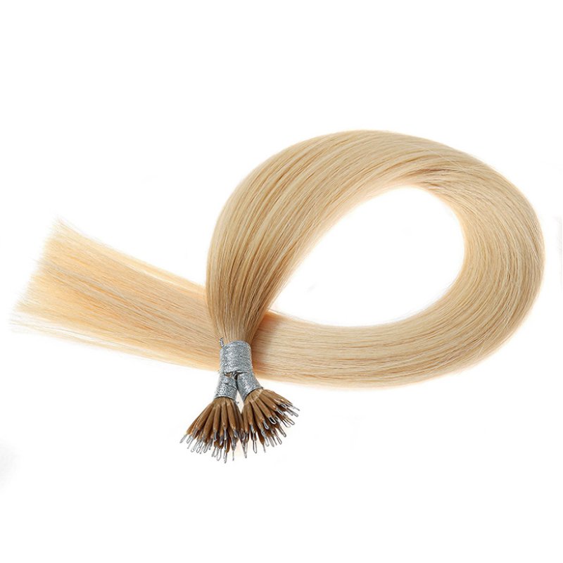 platinum blonde human hair wig with full cuticle