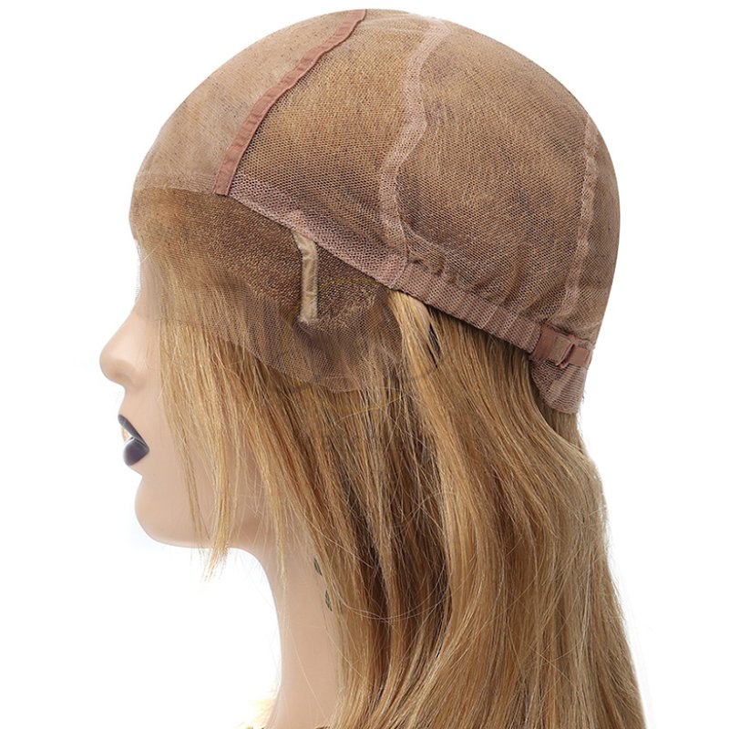 modest look with solid color Jewish wig and covered hairline