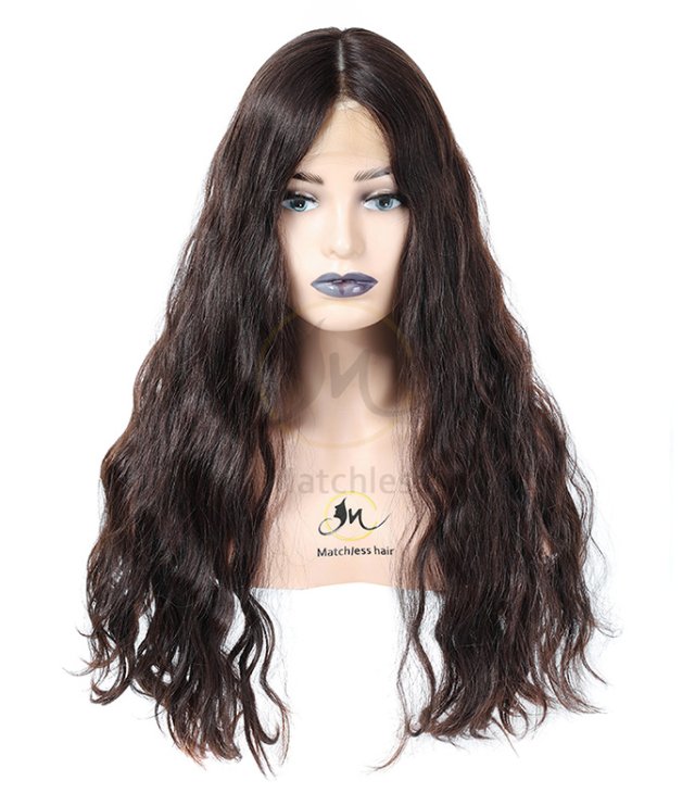 Silk Base with Swiss Lace 