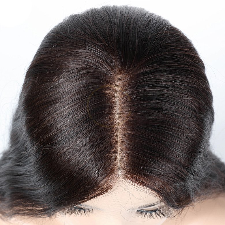  Swiss Lace Frontal Jewish Wig