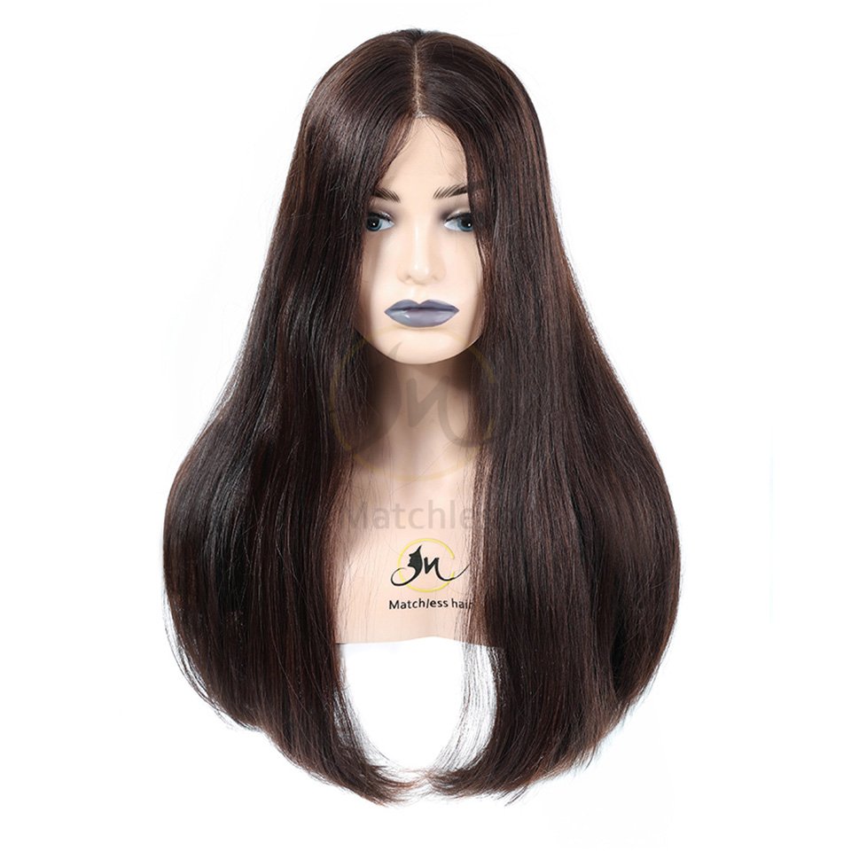 Swiss Lace Frontal Jewish Wig