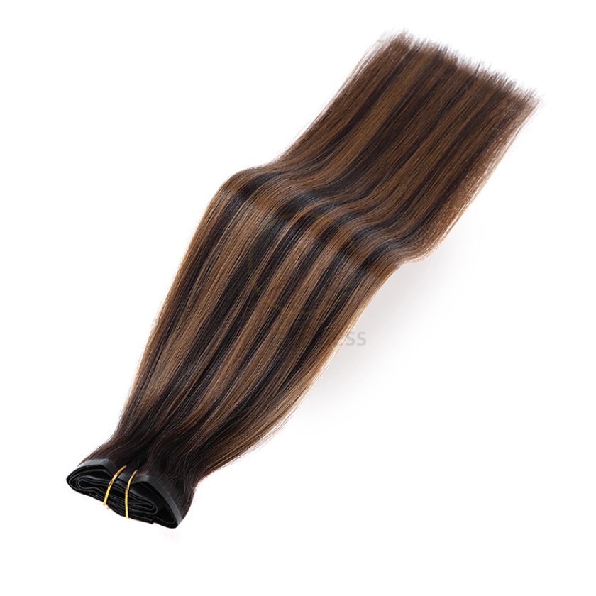 Clip In PU Weft