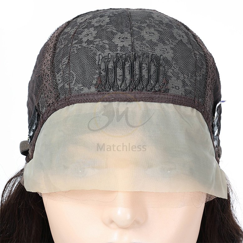 Silk Base with Swiss Lace Frontal Jewish Wig