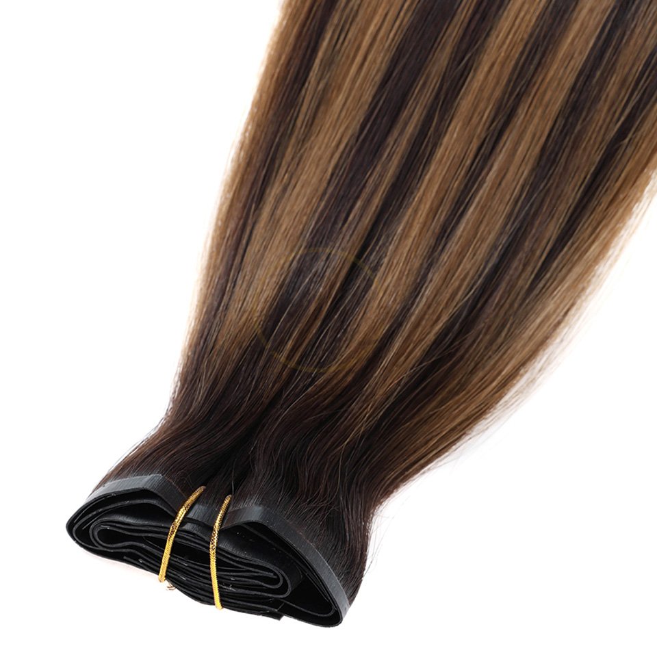 Clip In PU Weft