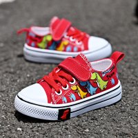 Discounted kids canvas sneakers