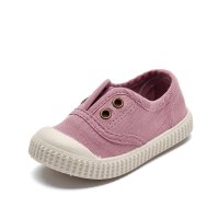 Low-top canvas shoes for babies