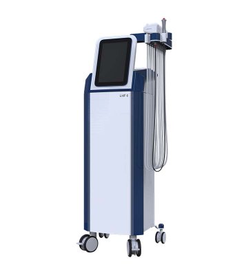 Women’s facial beauty device in professional spa