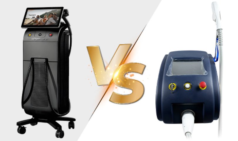 Guía de selección entre depilación con láser de 808 nm e IPL