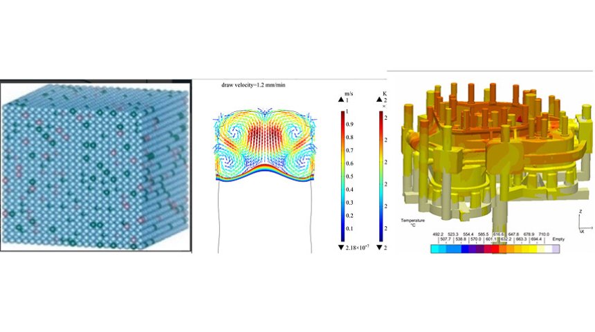 Cross-scale simulation of materials and casting simulation